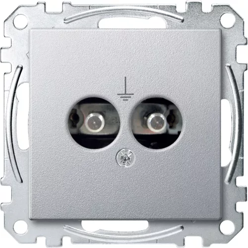 Schneider Electric Merten MEG2100-0460 EPH aljzat alumínium, keret nélkül - System-M (M-Plan / M-Pure / M-Smart)