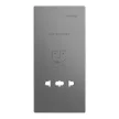 Schneider Electric Merten MEG2109-3436 fedlap borotva aljzathoz  acél - System-D (D-Life / D-Antik)