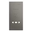 Schneider Electric Merten MEG2109-3450 fedlap borotva aljzathoz  nikkel - System-D (D-Life / D-Antik)
