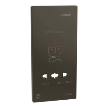   Schneider Electric Merten MEG2109-3452 fedlap borotva aljzathoz  mokka - System-D (D-Life / D-Antik)