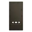 Schneider Electric Merten MEG2109-3452 fedlap borotva aljzathoz  mokka - System-D (D-Life / D-Antik)