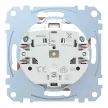 Schneider Electric Merten MEG2302-0302 Feliratozható földelt csatlakozóaljzat 2P+F (dugalj), biztonsági zsaluval, narancs burkolattal, keret nélkül, süllyesztett, rugós bekötés, 16A 250V - System-M (M-Plan / M-Pure / M-Smart)