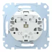 Schneider Electric Merten MEG2302-0329 Feliratozható földelt csatlakozóaljzat 2P+F (dugalj), biztonsági zsaluval, szürke burkolattal, keret nélkül, süllyesztett, rugós bekötés, 16A 250V - System-M (M-Plan / M-Pure / M-Smart)