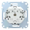 Schneider Electric Merten MEG2303-0414 Feliratozható földelt csatlakozóaljzat 2P+F (dugalj), biztonsági zsaluval, jelzőfénnyel, antracit burkolattal, keret nélkül, süllyesztett, rugós bekötés, 16A 250V - System-M (M-Plan / M-Pure / M-Smart)