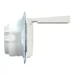 Schneider Electric Merten MEG2314-0319 Földelt csatlakozóaljzat 2P+F (dugalj), vízmentes (IP44), biztonsági zsaluval, csapófedéllel, polárfehér burkolattal, keret nélkül, süllyesztett, rugós bekötés, 16A 250V - System-M (M-Plan / M-Pure / M-Smart)