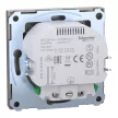 Schneider Electric Merten MEG2367-6050 Földelt csatlakozóaljzat 2P+F (dugalj), biztonsági zsaluval, USB A+C töltővel, nikkel burkolattal, keret nélkül, süllyesztett, rugós bekötés, 16A 250V - System-D (D-Life / D-Antik)