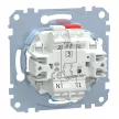Schenider Electric Merten MEG3125-0000 csillárkapcsoló. nulla csatlakozóval betét (105), burkolat és keret nélkül, rugós bekötés, süllyesztett, 10A 250V