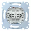Schenider Electric Merten MEG3125-0000 csillárkapcsoló. nulla csatlakozóval betét (105), burkolat és keret nélkül, rugós bekötés, süllyesztett, 10A 250V