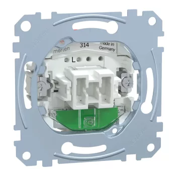 Schneider Electric Merten MEG3136-0000 Váltókapcsoló, jelzőfénnyel, rugós, 10AX