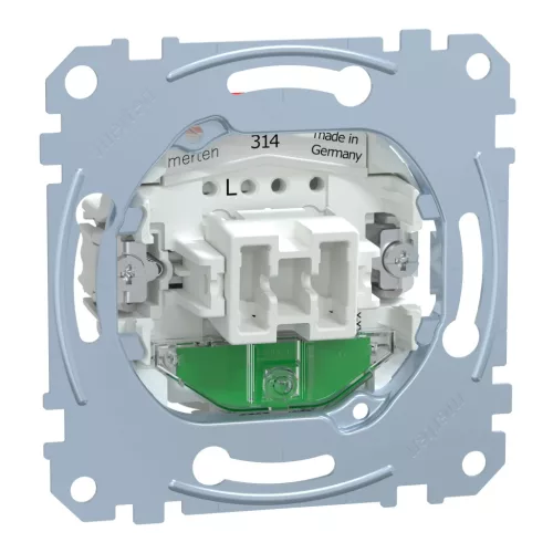 Schneider Electric Merten MEG3136-0000 Váltókapcsoló, jelzőfénnyel, rugós, 10AX