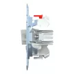 Schneider Electric Merten MEG3136-0000 Váltókapcsoló, jelzőfénnyel, rugós, 10AX