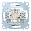 Schenider Electric Merten MEG3154-0000 egypólusú nyomó, nulla csatlakozóval betét (N101), burkolat és keret nélkül, rugos bekötés, süllyesztett, 10A 250V