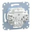 Schneider Electric Merten MEG3160-0000 Egypólusú nyomó, jelzőfénnyel, rugós, 10A