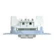 Schneider Electric Merten MEG3160-0000 Egypólusú nyomó, jelzőfénnyel, rugós, 10A