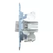 Schneider Electric Merten MEG3160-0000 Egypólusú nyomó, jelzőfénnyel, rugós, 10A