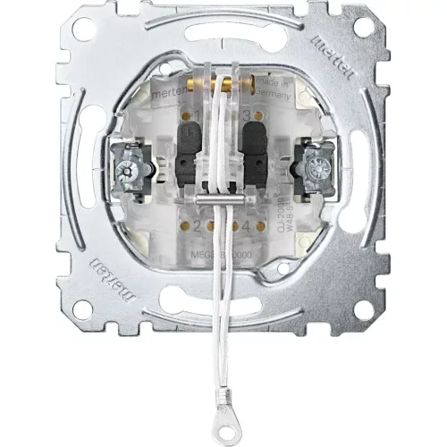 Schneider Electric Merten MEG3186-0000 Húzózsinóros kétpólusú kapcsoló betét 10A 250V rugós bekötés