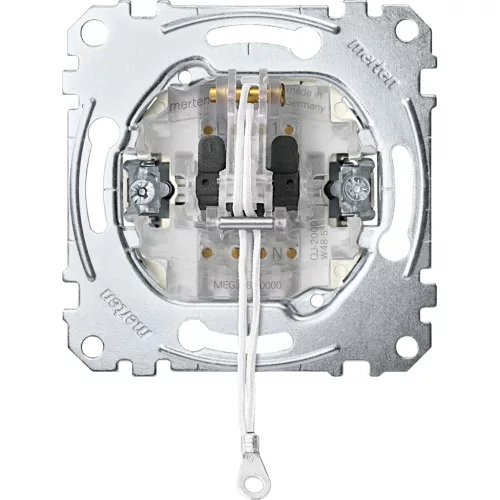 Schneider Electric Merten MEG3186-0000 Húzózsinóros nyomó betét nulla csatlakozással 10A 250V rugós bekötés