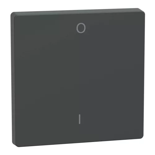 Schneider Electric Merten MEG3301-6034 billentyű kétpólusú kapcsolókhoz antracit - System-D (D-Life / D-Antik)