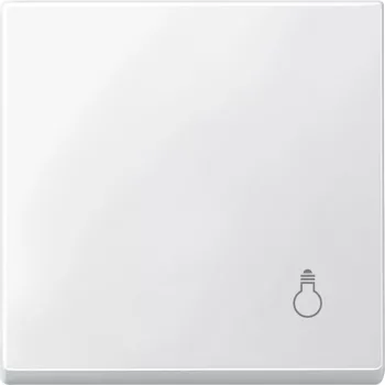   Schneider Electric Merten MEG3302-0419 billentyű lámpajellel mattfehér - System-M (M-Plan / M-Pure / M-Smart)