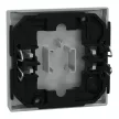 Schneider Electric Merten MEG3302-0460 billentyű lámpajellel alumínium - System-M (M-Plan / M-Pure / M-Smart)