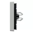 Schneider Electric Merten MEG3302-0460 billentyű lámpajellel alumínium - System-M (M-Plan / M-Pure / M-Smart)