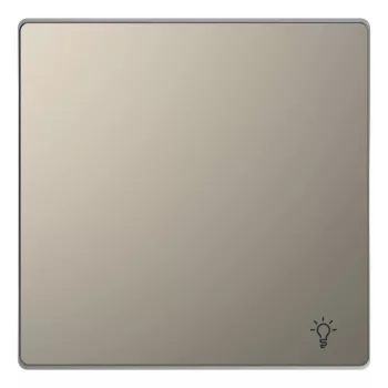 Schneider Electric Merten MEG3302-6050 Billentyű, lámpajellel, System-D, nikkel