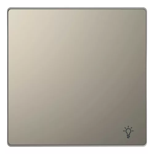 Schneider Electric Merten MEG3302-6050 Billentyű, lámpajellel, System-D, nikkel