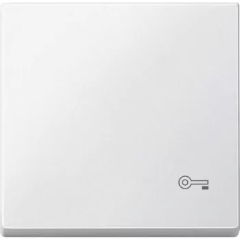 Schneider Electric Merten MEG3303-0419 Billentyű, kulcsjellel, System-M, mattfehér