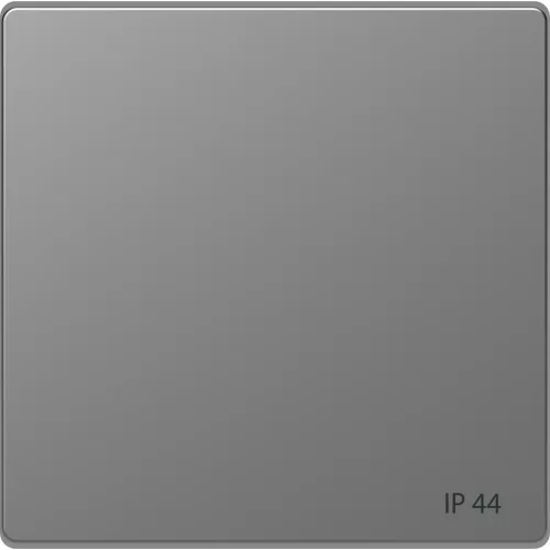 Schneider Electric Merten MEG3304-6036 IP44-es billentyű acél - System-D (D-Life / D-Antik)