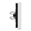 Schneider Electric Merten MEG3305-0319 Billentyű, csengőjellel, System-M, polárfehér
