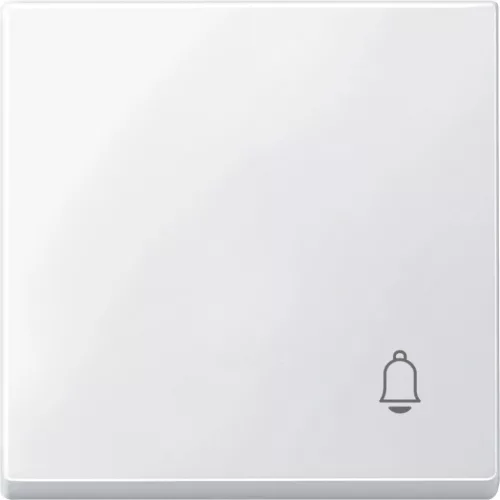 Schneider Electric Merten MEG3305-0419 Billentyű, csengőjellel, System-M, mattfehér