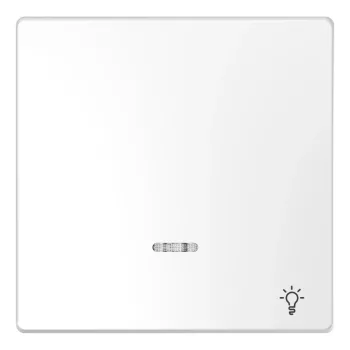 Schneider Electric Merten MEG3325-6035 Billentyű, csengőjellel, fényjelzős funkciókhoz, System-D, lótuszfehér