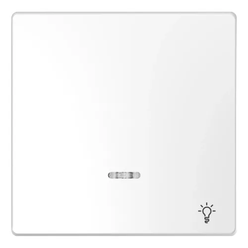 Schneider Electric Merten MEG3325-6035 Billentyű, csengőjellel, fényjelzős funkciókhoz, System-D, lótuszfehér