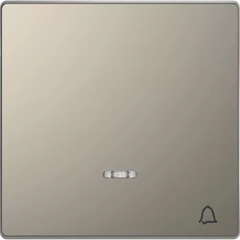   Schneider Electric Merten MEG3325-6050 billentyű csengőjellel, fényjelzős funkciókhoz nikkel - System-D (D-Life / D-Antik)