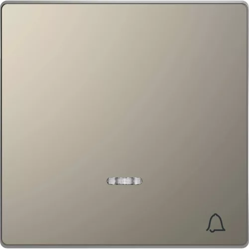 Schneider Electric Merten MEG3325-6050 billentyű csengőjellel, fényjelzős funkciókhoz nikkel - System-D (D-Life / D-Antik)