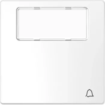 Schneider Electric Merten MEG3365-6035 Feliratozható billentyű, csengőjellel, System-D, lótuszfehér