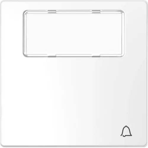 Schneider Electric Merten MEG3365-6035 feliratozható billentyű csengőjellel lótuszfehér - System-D (D-Life / D-Antik)