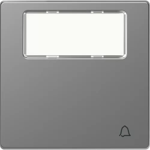 Schneider Electric Merten MEG3365-6036 feliratozható billentyű csengőjellel acél - System-D (D-Life / D-Antik)