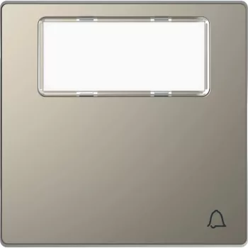   Schneider Electric Merten MEG3365-6050 feliratozható billentyű csengőjellel nikkel - System-D (D-Life / D-Antik)