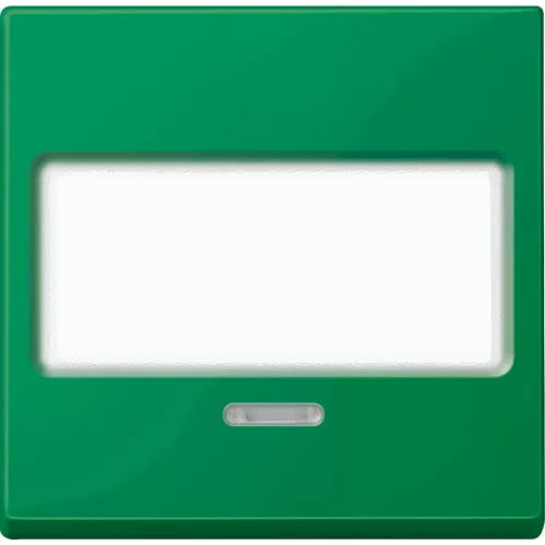 Schneider Electric Merten MEG3370-0304 feliratozható billentyű fényjelzős funkciókhoz zöld - System-M (M-Plan / M-Pure / M-Smart)