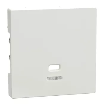   Schneider Electric Merten MEG3380-0319 fedlap húzózsinóros kapcsolókhoz  polárfehér - System-M (M-Plan / M-Pure / M-Smart)