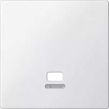   Schneider Electric Merten MEG3380-0419 fedlap húzózsinóros kapcsolókhoz  mattfehér - System-M (M-Plan / M-Pure / M-Smart)
