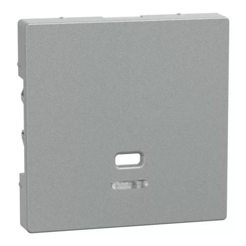 Schneider Electric Merten MEG3380-0460 fedlap húzózsinóros kapcsolókhoz  alumínium - System-M (M-Plan / M-Pure / M-Smart)