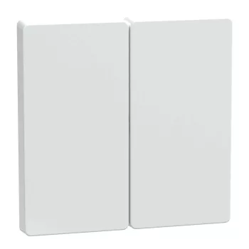 Schneider Electric Merten MEG3400-6035 Dupla billentyű, System-D, lótuszfehér