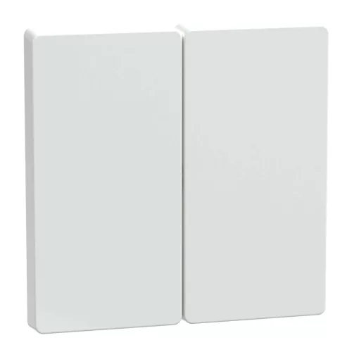 Schneider Electric Merten MEG3400-6035 dupla billentyű lótuszfehér - System-D (D-Life / D-Antik)