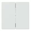 Schneider Electric Merten MEG3400-6035 Dupla billentyű, System-D, lótuszfehér