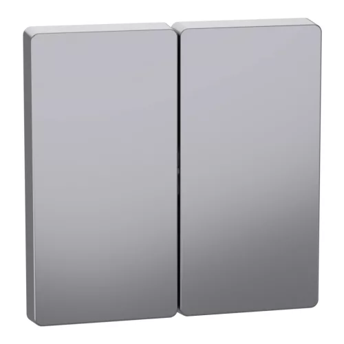 Schneider Electric Merten MEG3400-6036 Dupla billentyű, System-D, acél