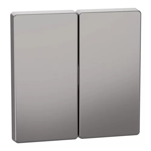 Schneider Electric Merten MEG3400-6050 Dupla billentyű, System-D, nikkel