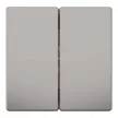 Schneider Electric Merten MEG3400-6050 Dupla billentyű, System-D, nikkel
