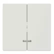 Schneider Electric Merten MEG3420-0319 dupla billentyű fényjelzős funkciókhoz polárfehér - System-M (M-Plan / M-Pure / M-Smart)